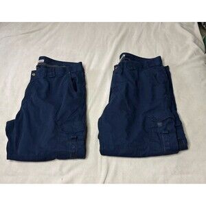 Lot of 2 5.11 Tactical Men's Taclite Pro Cargo Pants 44x32 Dark Navy Blue